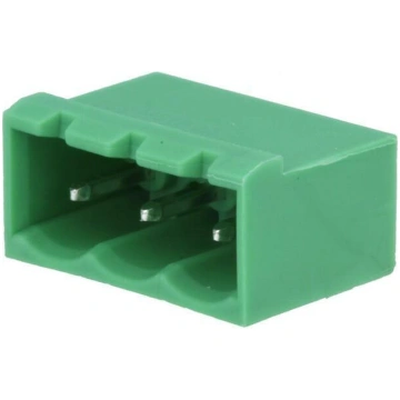 Connector: pluggable terminal block; socket; male;