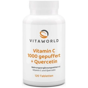 Vitamin C 1000 buffered + Quercetin Vitaworld 120 