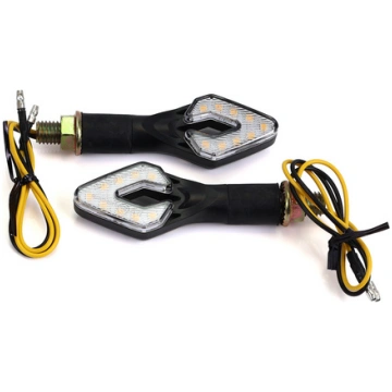 LED Indicators sequential Corvus black Standard Pa