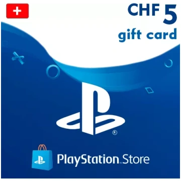 PlayStation Network karte 5 CHF (CH) - PSN atslēga