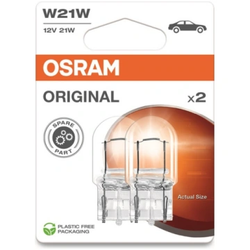 CAR LIGHT OSRAM 7505-02B 21W 12V W3X16D 7505-2BL (