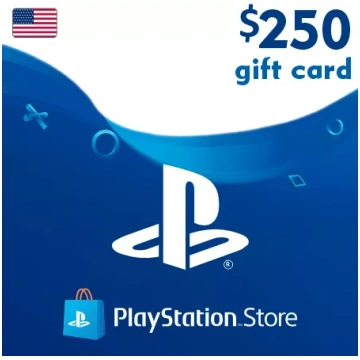 PSN karte 250 USD (ASV) - PlayStation dāvanu karte