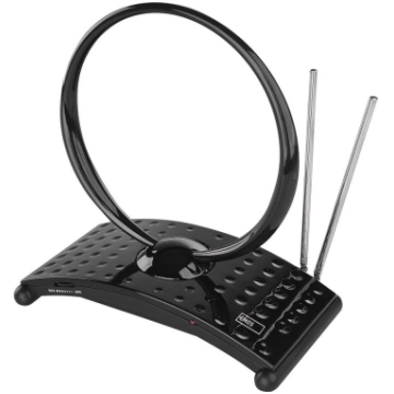 Iekštelpu antena FM/DAB/DVB-T/T2 ar pastiprinātāju