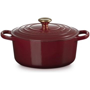 Le Creuset Signature Casserole round 24 cm garnet 
