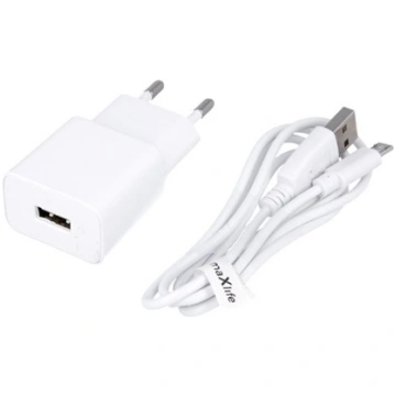 Maxlife MXTC-01 USB charger + Micro USB cable 1m M
