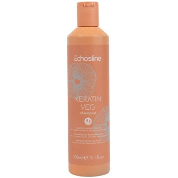 ECHOSLINE KERATIN VEGAN SHAMPOO 300 ML - Atjaunojo