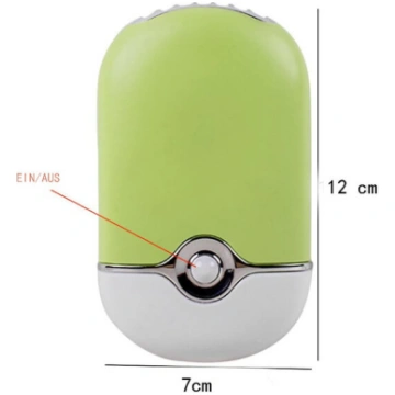 Ventilatori, mini USB ventilators ar iebūvētu liti