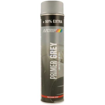Gruntskrāsa pelēka MOTIP PRIMER aerosols 600ml - a