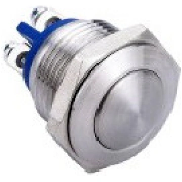 Vandal proof push button switch 16mm 2A 36VAC IP65