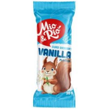 Biezpiena deserts MIO&RIO vaniļas 38g