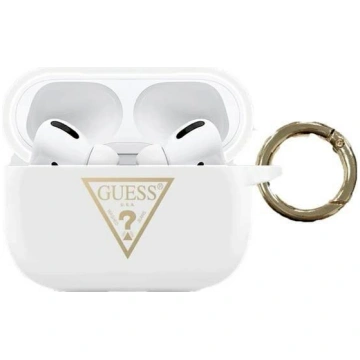 Guess GUACAPLSTLWH AirPods Pro cover Aizsargapvalk