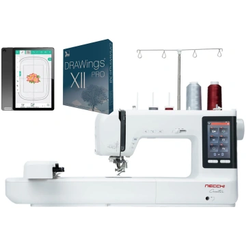 NECCHI CREATOR C1200 WITH DRAWINGS PRO XII SOFTWAR