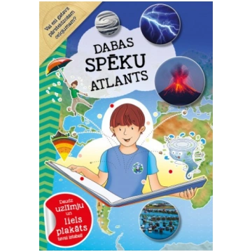 Dabas spēku atlants. Daudz uzlīmju un liels plakāt
