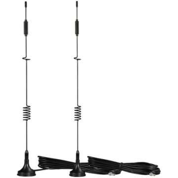 Bingfu 4G LTE TS9 antena 8dBi Magnētiskā bāze MIMO