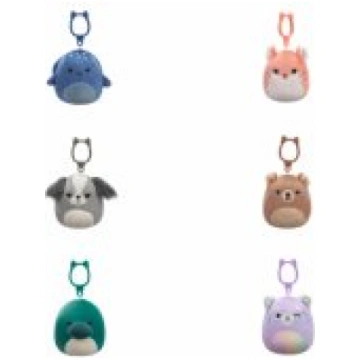 Squishmallows SQUISHMALLOWS W21 Clip-on plush toy,