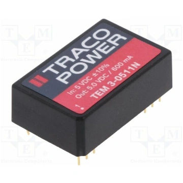 Converter: DC/DC; 3W; Uin: 4.5÷5.5VDC; Uout: 5VDC;