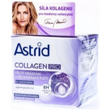 Nakts pretgrumbu sejas ādas krēms Astrid Night Ant