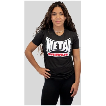 Dames T-shirt Visual MMA Metal Boksen - Zwart / L