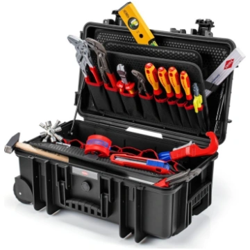 KNIPEX Rīku koferis Robust26 Pārvietots Sanitārs