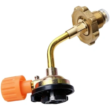 Gāzes butāna balona uzpildes adapteris ar vārstu n