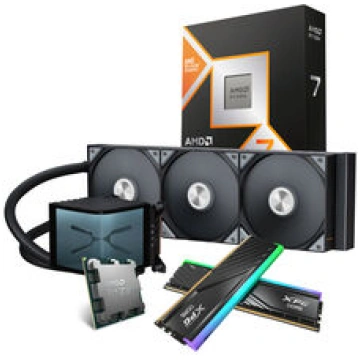 AMD Ryzen 7 9850X3D Bundle mit 64 GB RAM und TRYX 