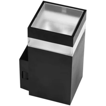 Āra sienas lampa AZzardo Jason SQ, 9W, LED, IP65, 