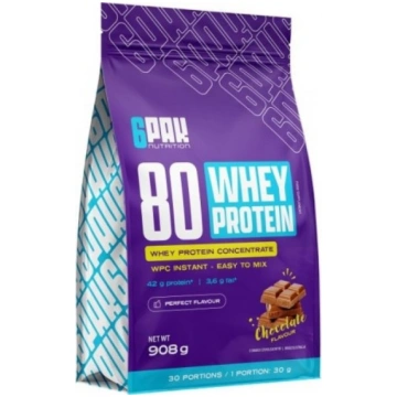 6PAK 80 Whey Protein 908g 6Pak Nutrition