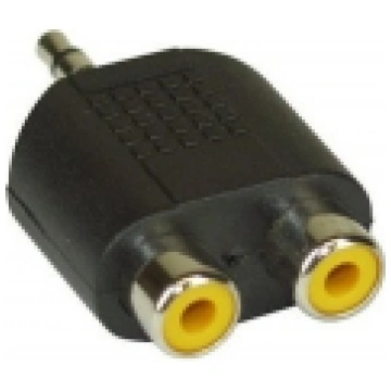 Adapter AV InLine Audio 3.5mm meski - 2x RCA Stere
