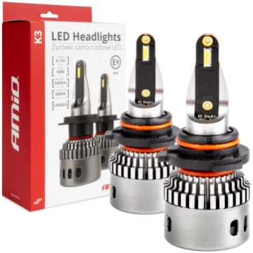 LED Headlights K3 Series HB3/HIR1 9011/H10 12V 600