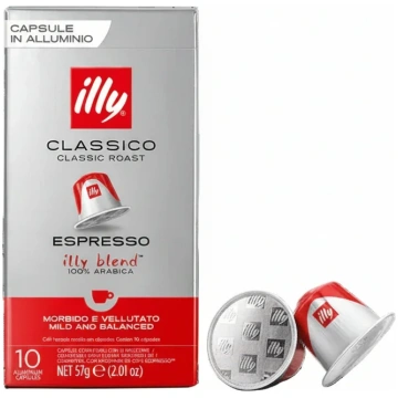 100 Nespresso Compatible Illy Capsules - Classic