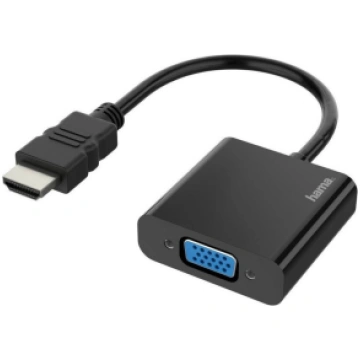 Hama Video Adapter, HDMI Plug - VGA Socket, Audio 