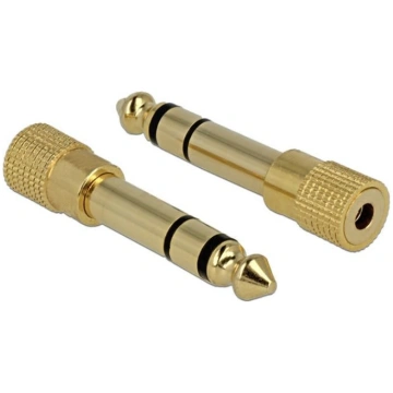 Adapteris Delock 6.35mm - 3.5mm 6.35 mm male, 3.5