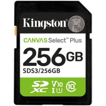 Kingston Technology 256GB SDXC Canvas Select Plus 