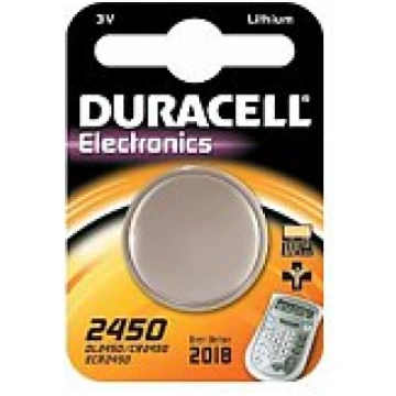 Duracell CR2450 1-pack Baterijas DL2450-DURACELL