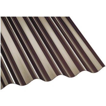 PVC profilētā loksne, 200 cm x 90 cm x 0.7 mm