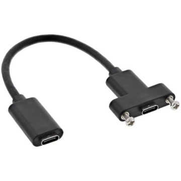 Adapteris Usb Inline Usb-c - Usb-c Melns (33441h)