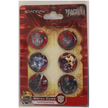 Transformers metal clips 55487 Mattel/Tactic/Hasbr