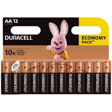 Duracell MN 1500 Basic AA (LR6) Blister Pack, 12-p