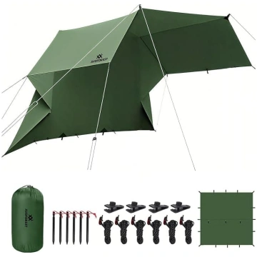 Tarp 3 x 3 ūdensizturīga pārsega Ultralight telts