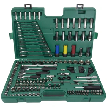 Sata 1/4" + 3/8" + 1/2" Dr. Mechanics master set (