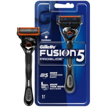 GILLETTE_Fusion 5 ProGlide skuveklis + 1 rezerves 