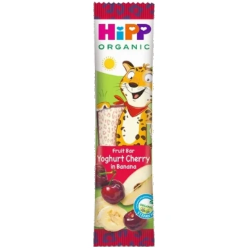 HIPP Organic Fruit Yoghurt Cherry in Banana batoni