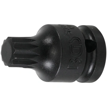 Impact Bit Socket | 12.5 mm (1/2") | Spline (for X