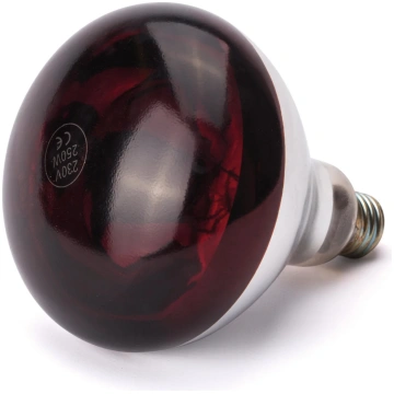 Infrasarkanā spuldze sildlampām E27 250W sarkana H