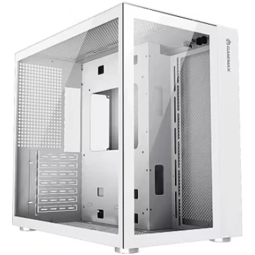 Gamemax INFINITY WH, Tempered Glass, White (INFINI