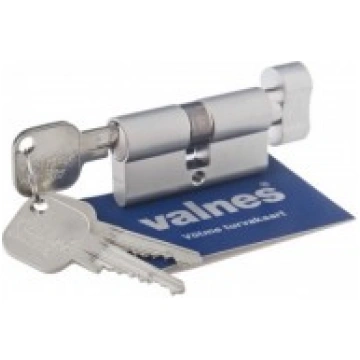 Cilindrs Valnes Security ar Aizgriezni E8910KNOB