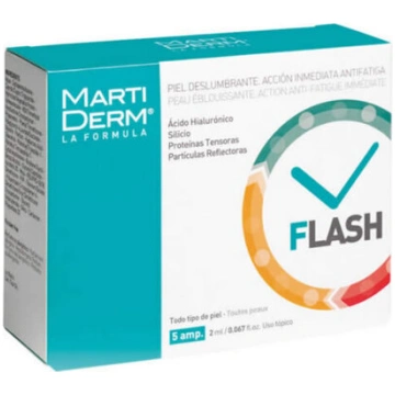 MARTIDERM ampulas sejai FLASH. 5 ampulas, 2 ml