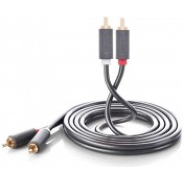 Kabelis 2xRCA male - 2xRCA male 3m AV104 UGREEN UG