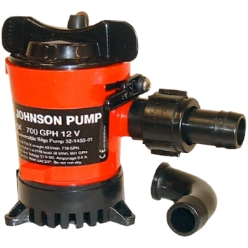 Bilžu sūknis Johnson Pump 12V L650 63l/m, 3/4 izej