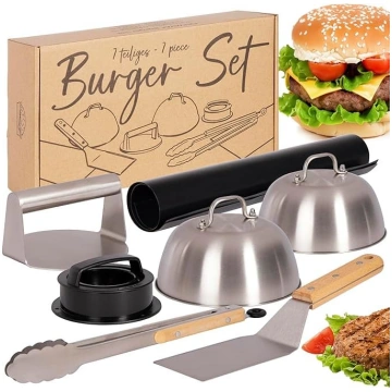 ONVAYA® Burgeru komplekts, 8 gabali, ieskaitot ner